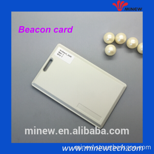Waterproof ble 4.0 DA14580/nRF52832 card ibeacon